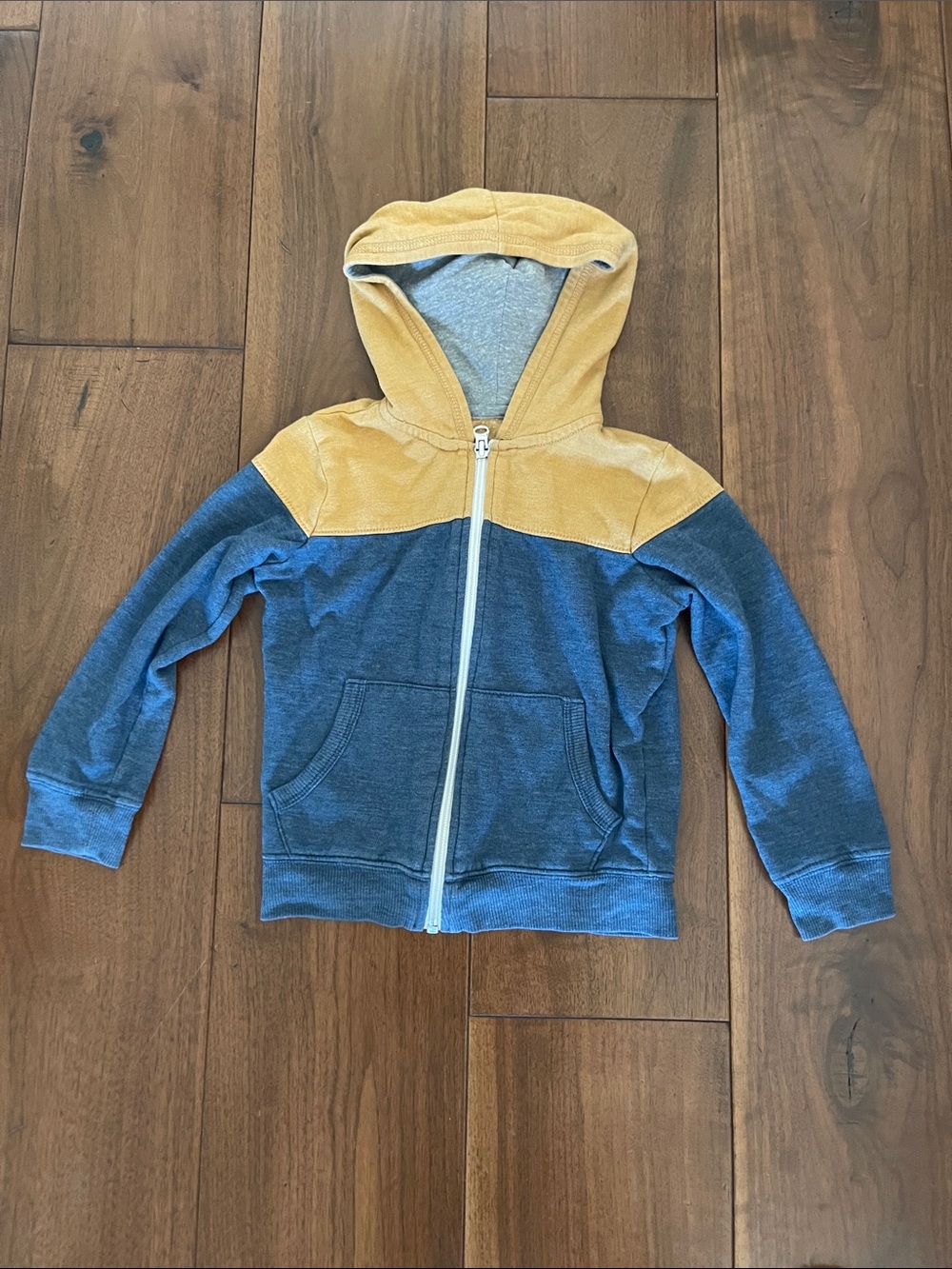 Tucker + Tate Yellow and Blue Zip Hoodie